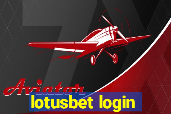 lotusbet login